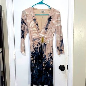 Calvin Klein Petit Floral-like Abstract Dress